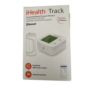iHealth Track Connected Blood Pressure Monitor Wireless Bluetooth KN-550BT-STD